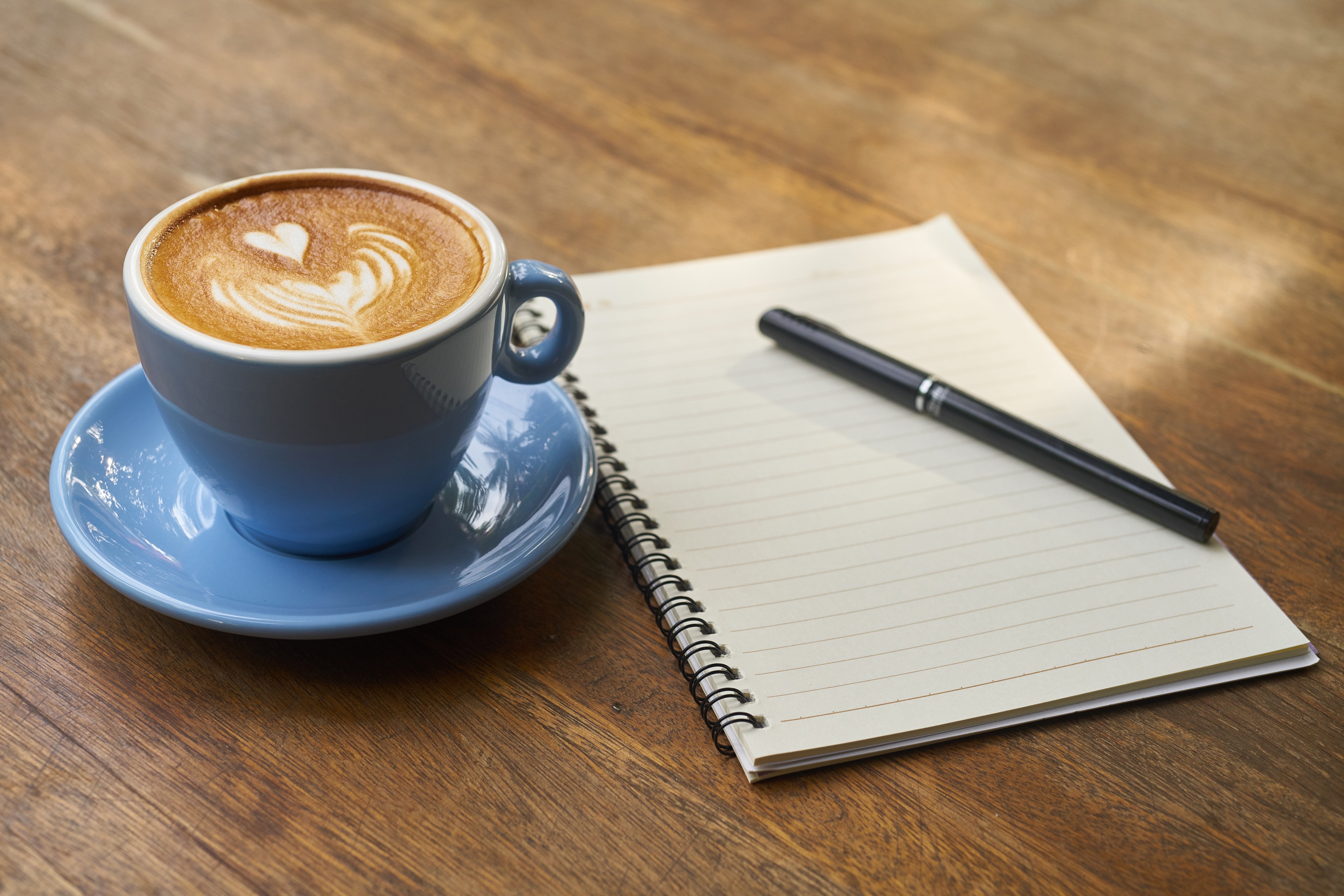 Conversation over coffee